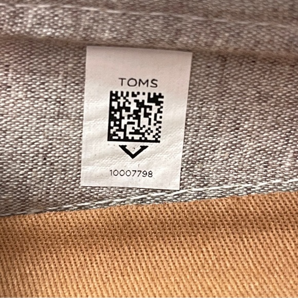 TOMS Multi Colored Woven Fabric - Aztec Print - Flats Slip On Shoes - Women’s 9 - Picture 9 of 9